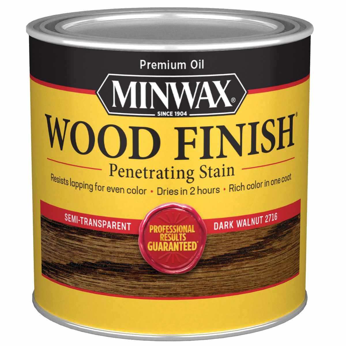 WOOD STAIN DARK WALNUT 1/2PT