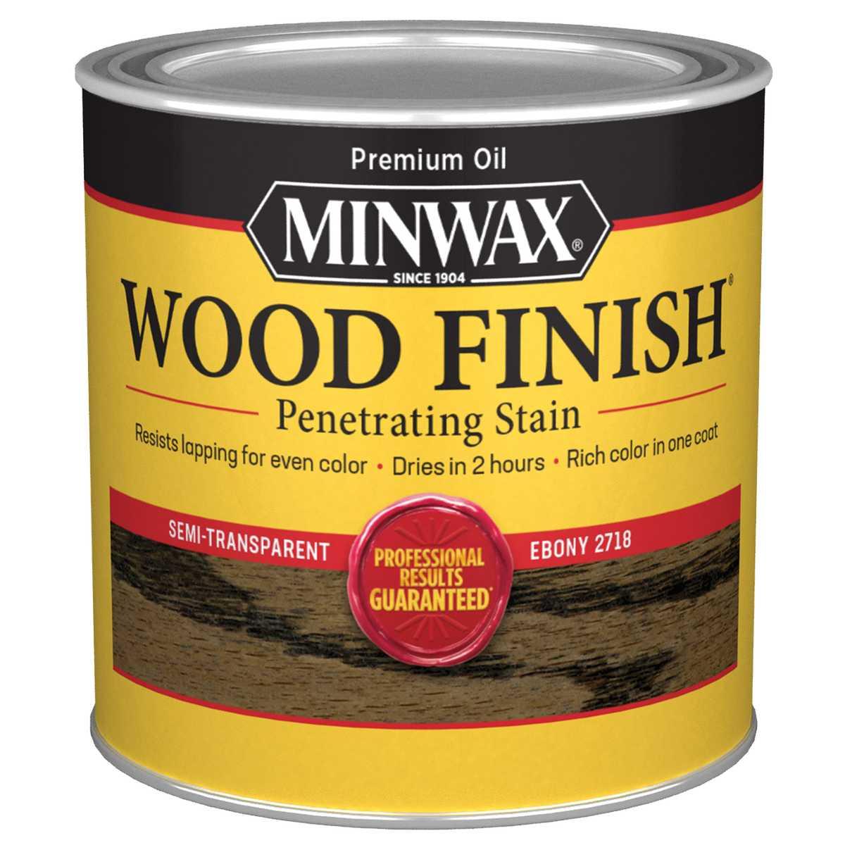 WOOD STAIN EBONY 1/2PT 2718