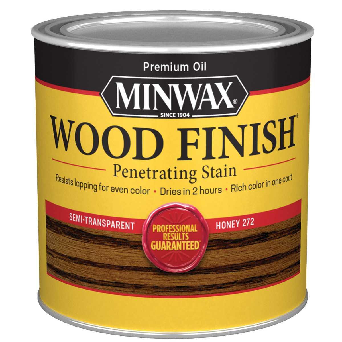 WOOD STAIN HONEY 1/2 PT