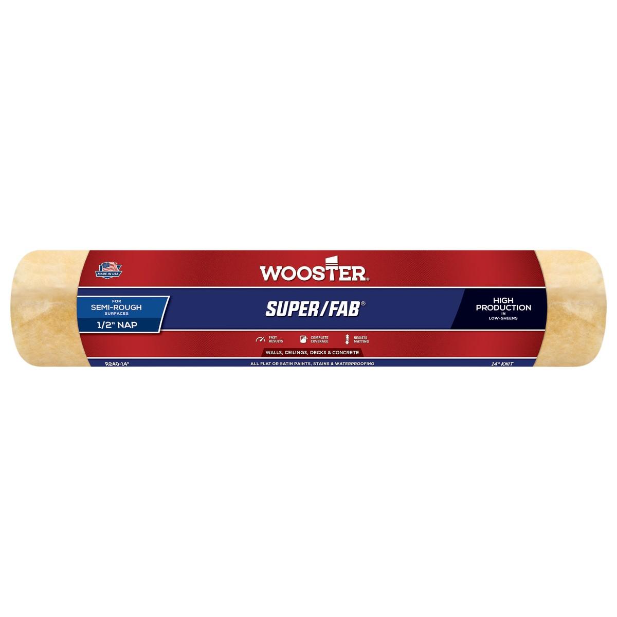 14-in x 1/2-in Super/Fab Roller Cover