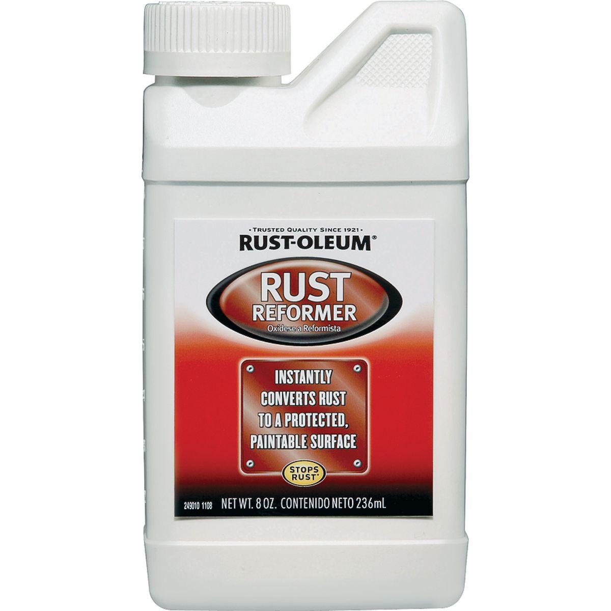 Rust-Oleum 248659 Rust Reformer, Liquid, Mild, Clear, 10.25 oz