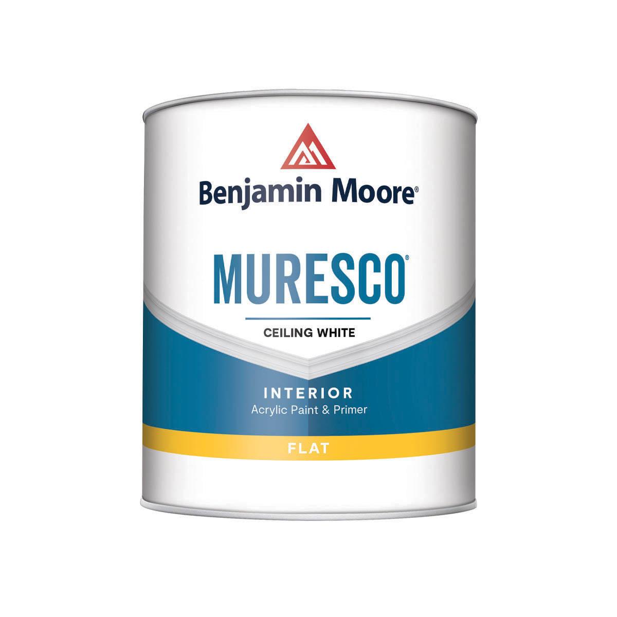 Muresco Ceiling Paint Flat White Interior 1 Quart