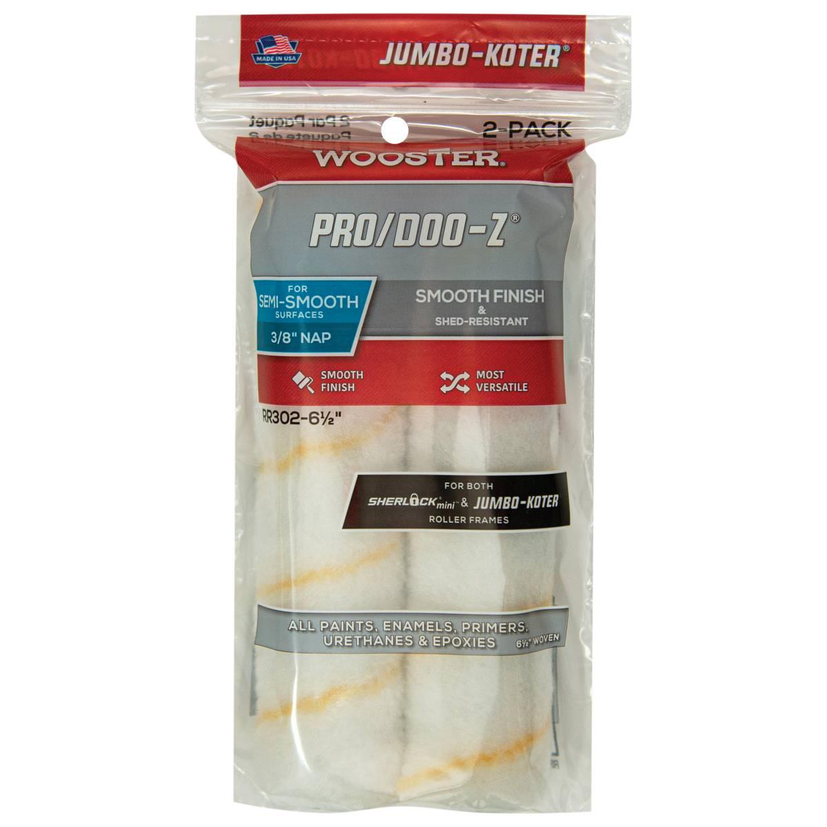 6-1/2-in x 3/8-in Jumbo-Koter Roller Cover - 2 Pk