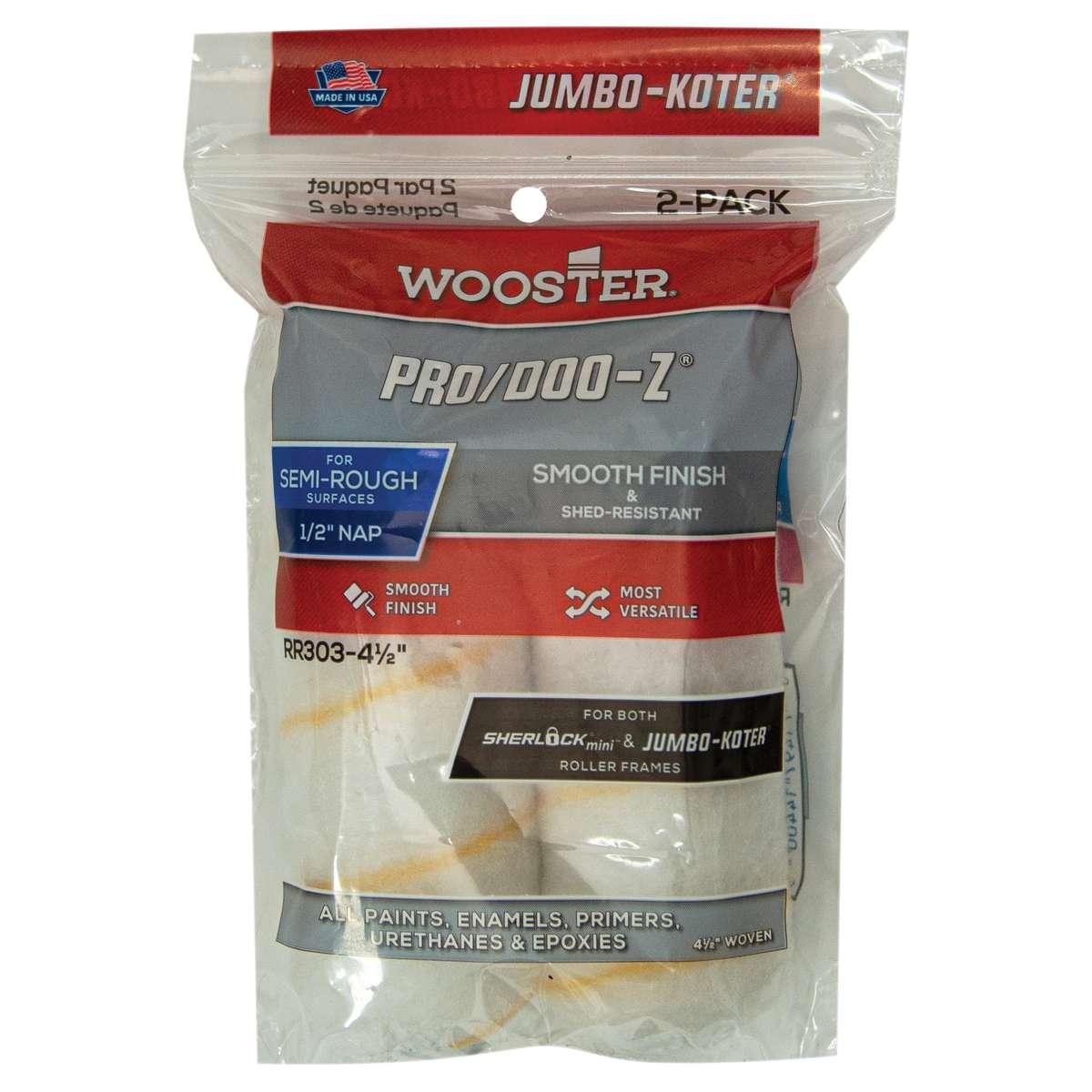 4-1/2-in x 1/2-in  Pro/Doo-Z Roller Cover