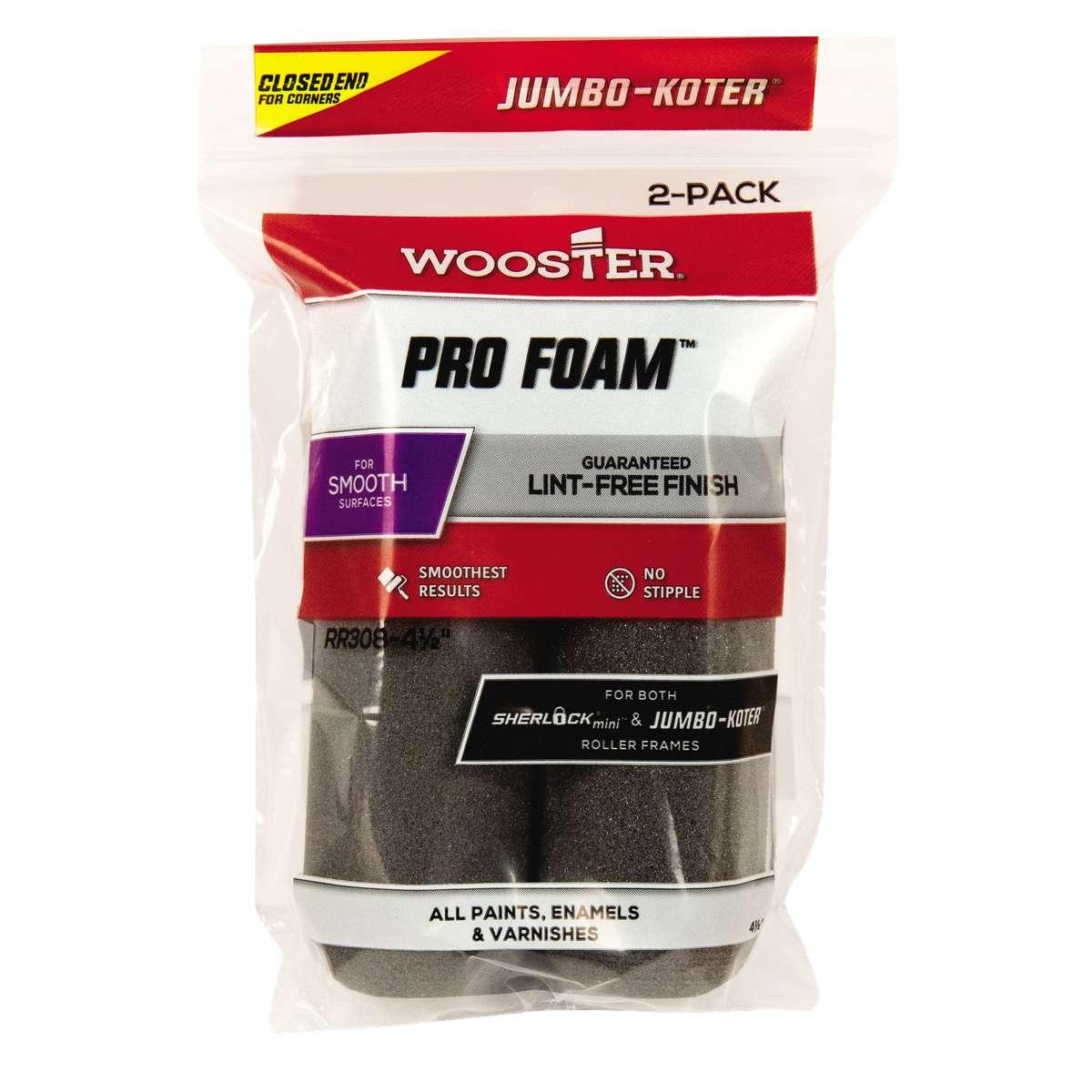 4-1/2-in Pro Foam Roller Cover - 2 Pk