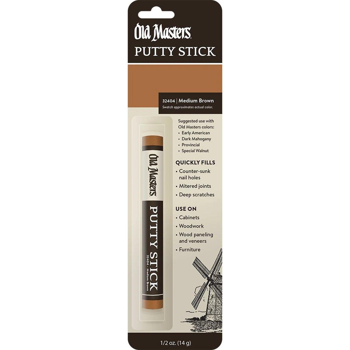 Putty Stick Medium Brown 0.5 oz