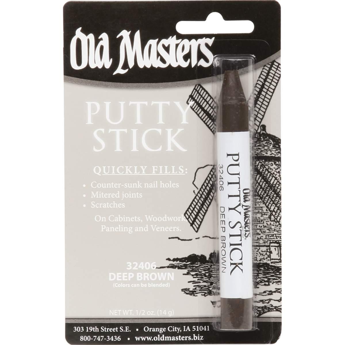 Old Masters Putty Stick DeepBrown 32406