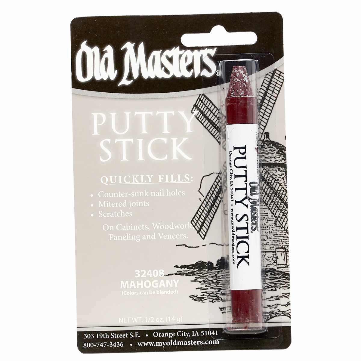 Old Masters Putty Stick Mahogany32408