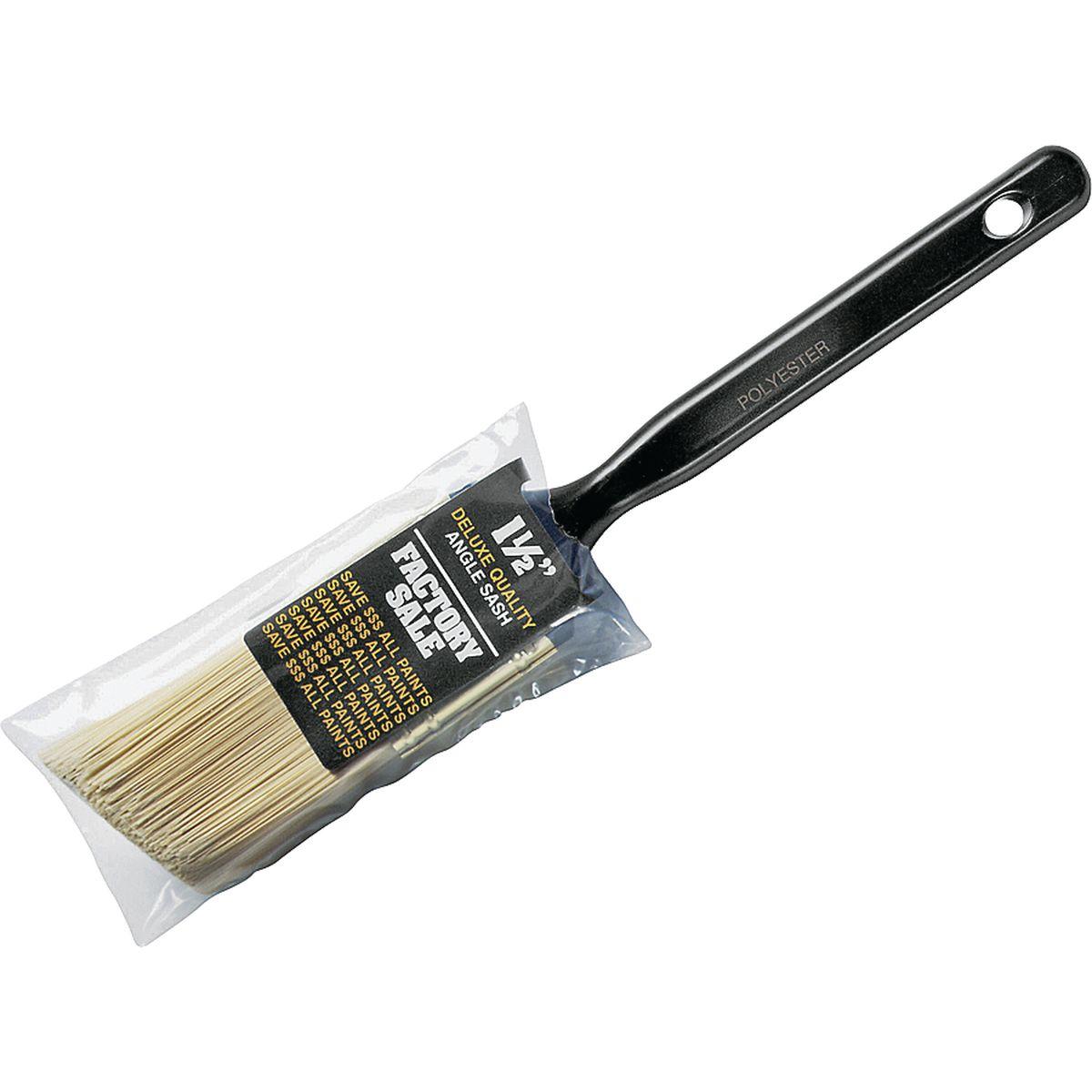 1-1/2-in Polyester Angle Sash Paint Brush