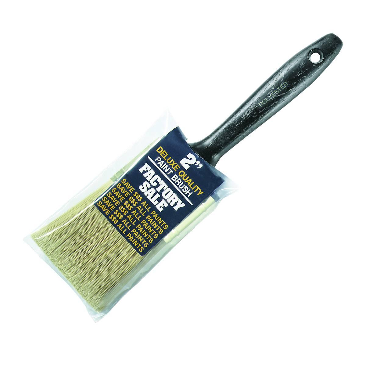 2-in Gold Polyester Paint Brush