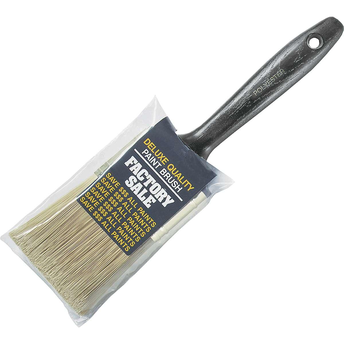 4-in Gold Polyester Paint Brush