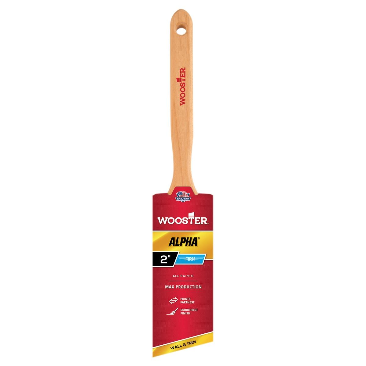 2-in Alpha Firm Angle Sash Paint Brush