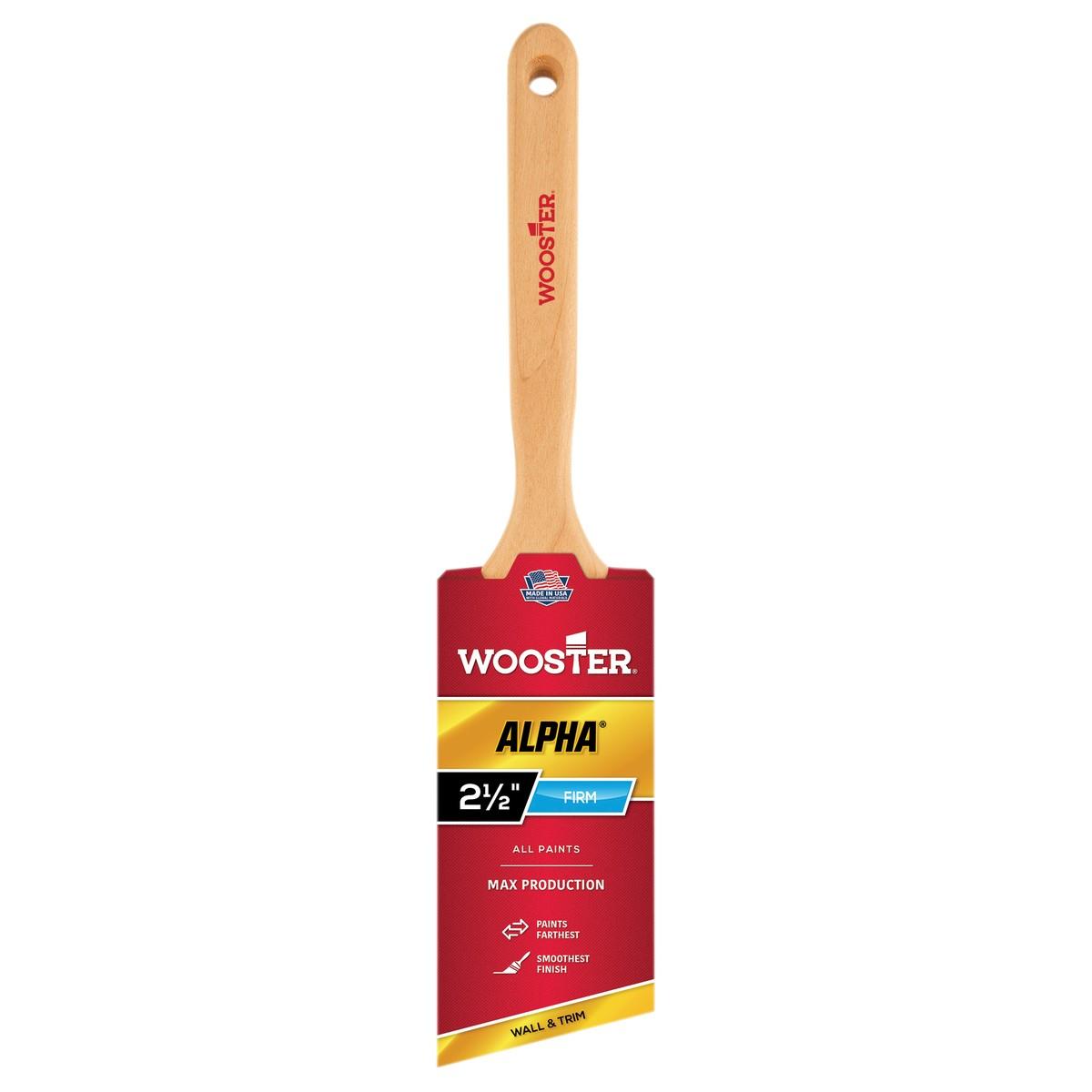 2-1/2-in Alpha Firm Angle Sash Paint Brush
