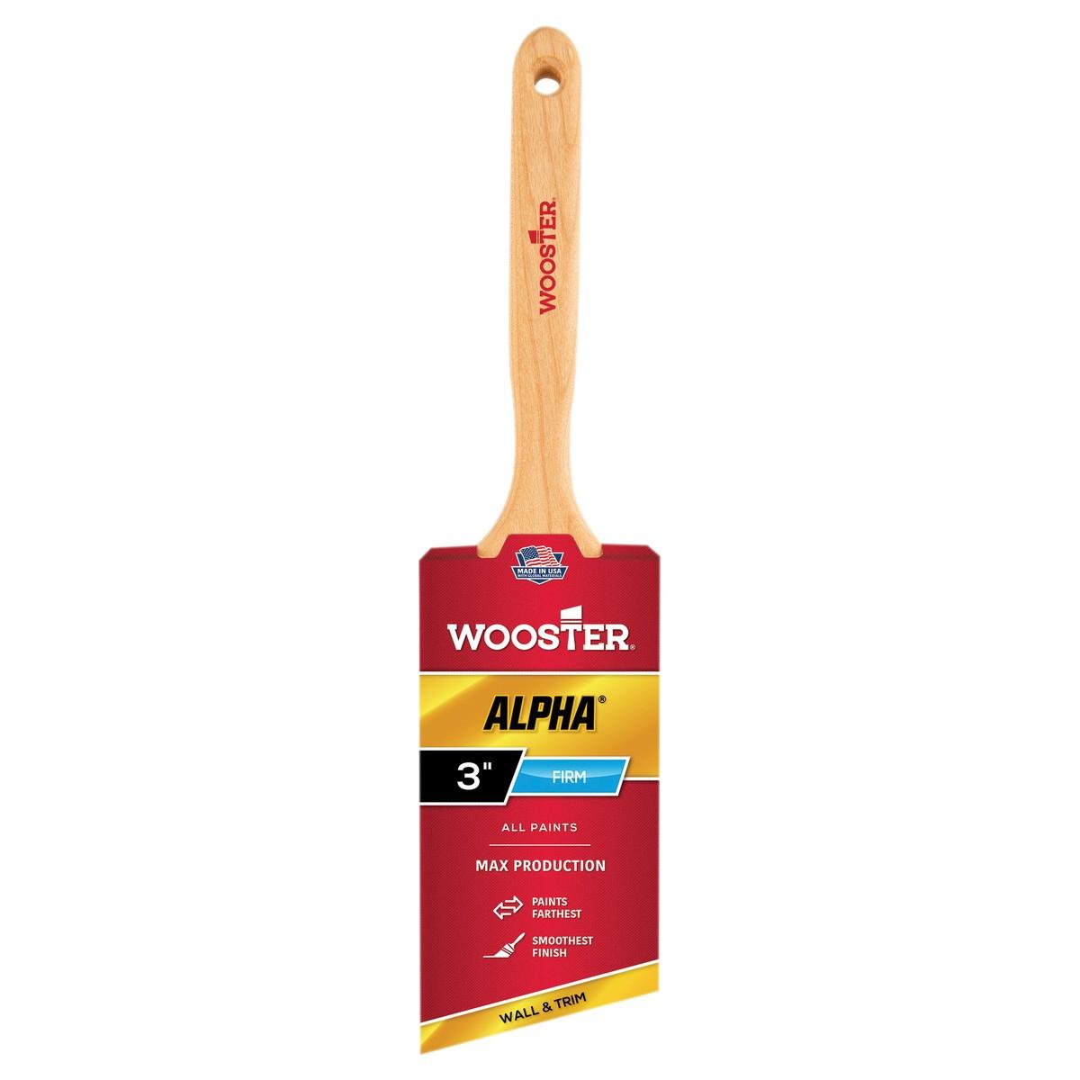 3-in Alpha Firm Angle Sash Paint Brush