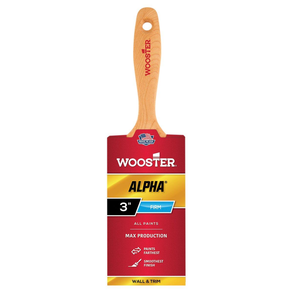 3-in Alpha Firm Varnish Paint Brush