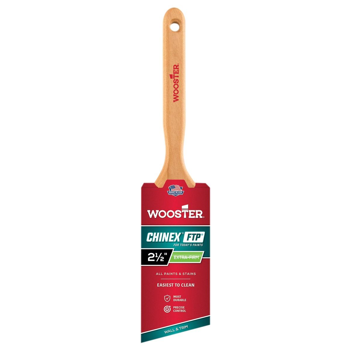 2-1/2-in Extra Firm Chinex FTP Angle Sash Paint Brush