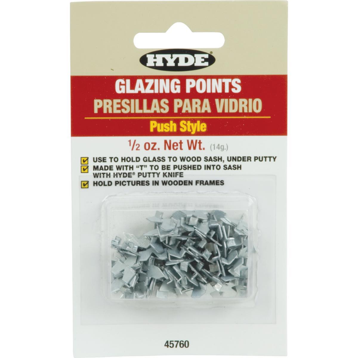 GLAZING POINTS PUSH TYPE
