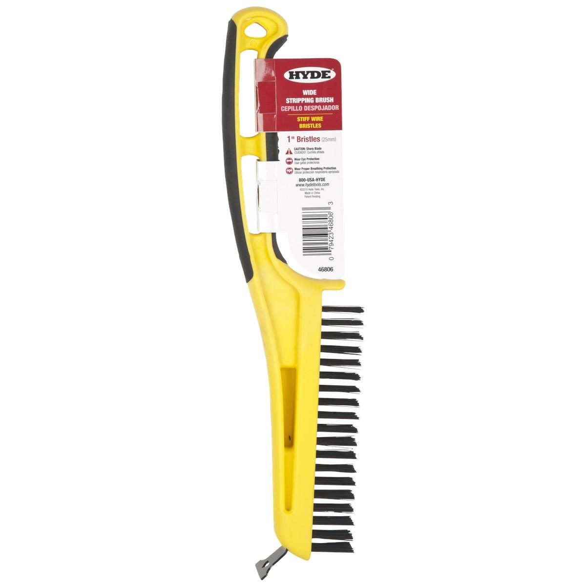 Hyde 46806 1" Wire BrushW/Scraper Alt #2