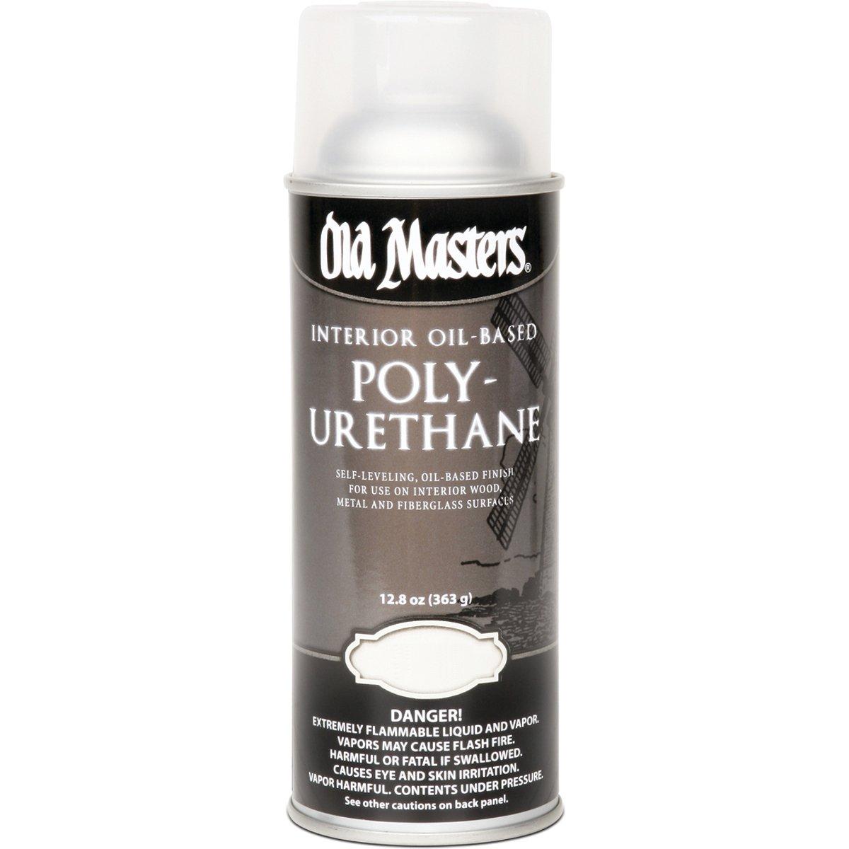 Old Masters 49610 Polyurethane, Satin, Liquid, Clear, 13 oz, Aerosol Can