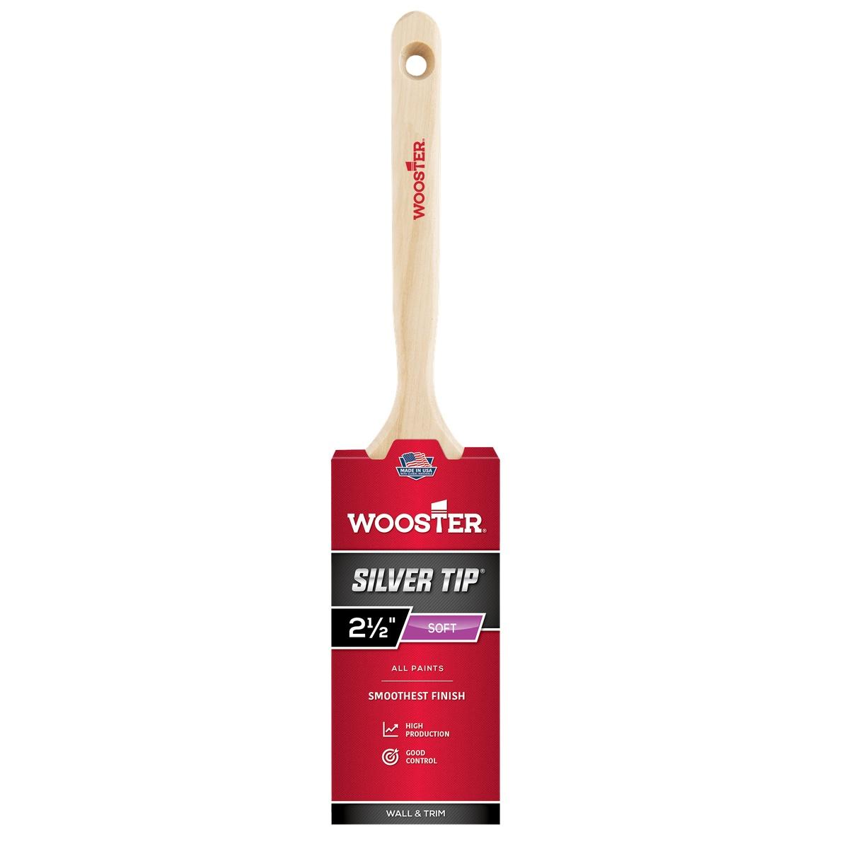 2-1/2-in Silver Tip Flat Sash Paint Brush