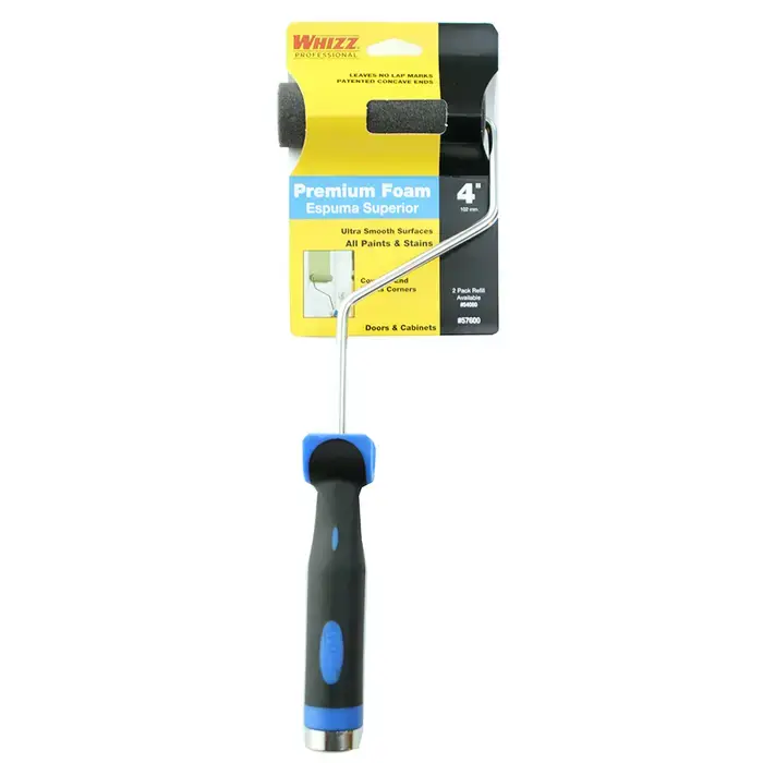 4-in Mini Roller Foam Cover Soft Touch Handle