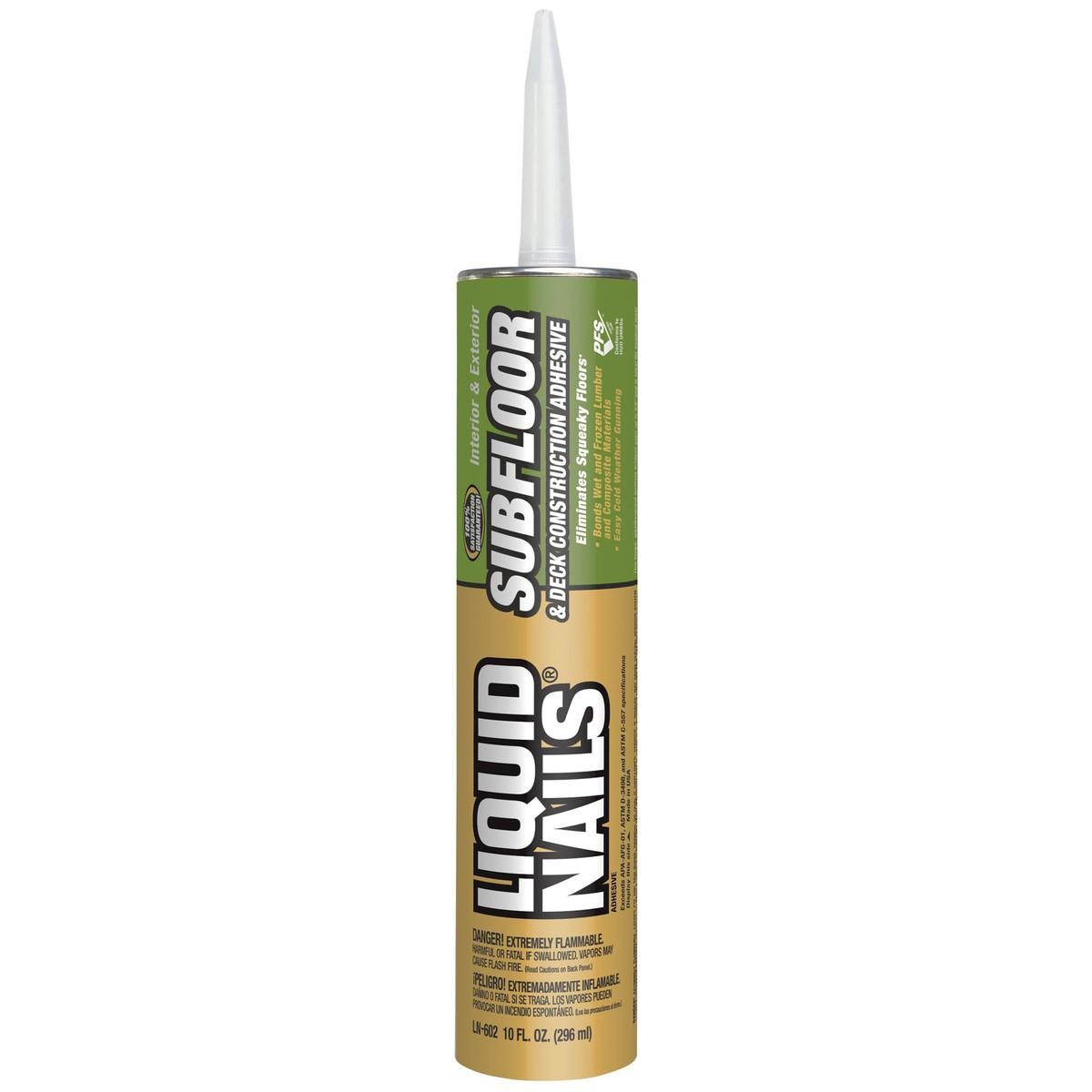LIQUID NAILS SUBFLOOR ADH. 10.5O