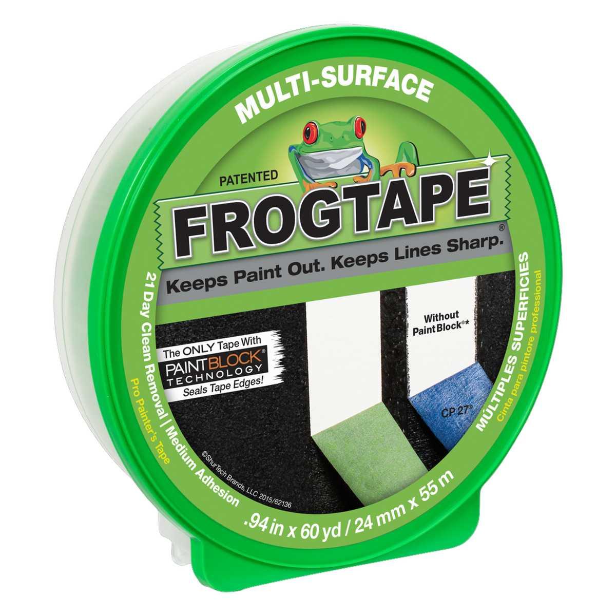 FROGTAPE MULTI-SURFACE 1"X60YD