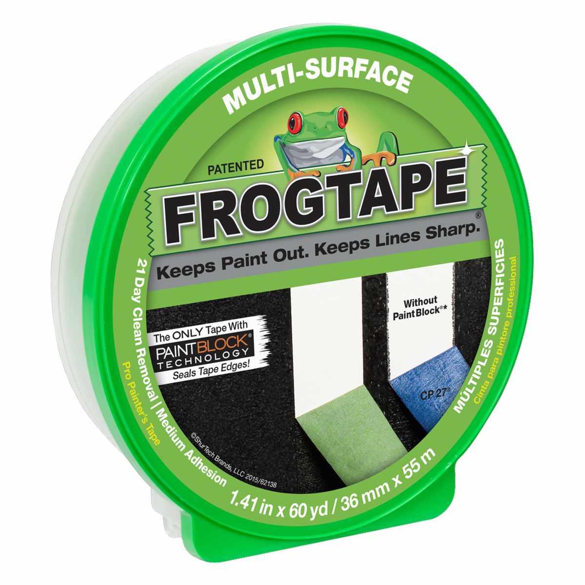 FROGTAPE MULTISURFACE 1.5"X60YD