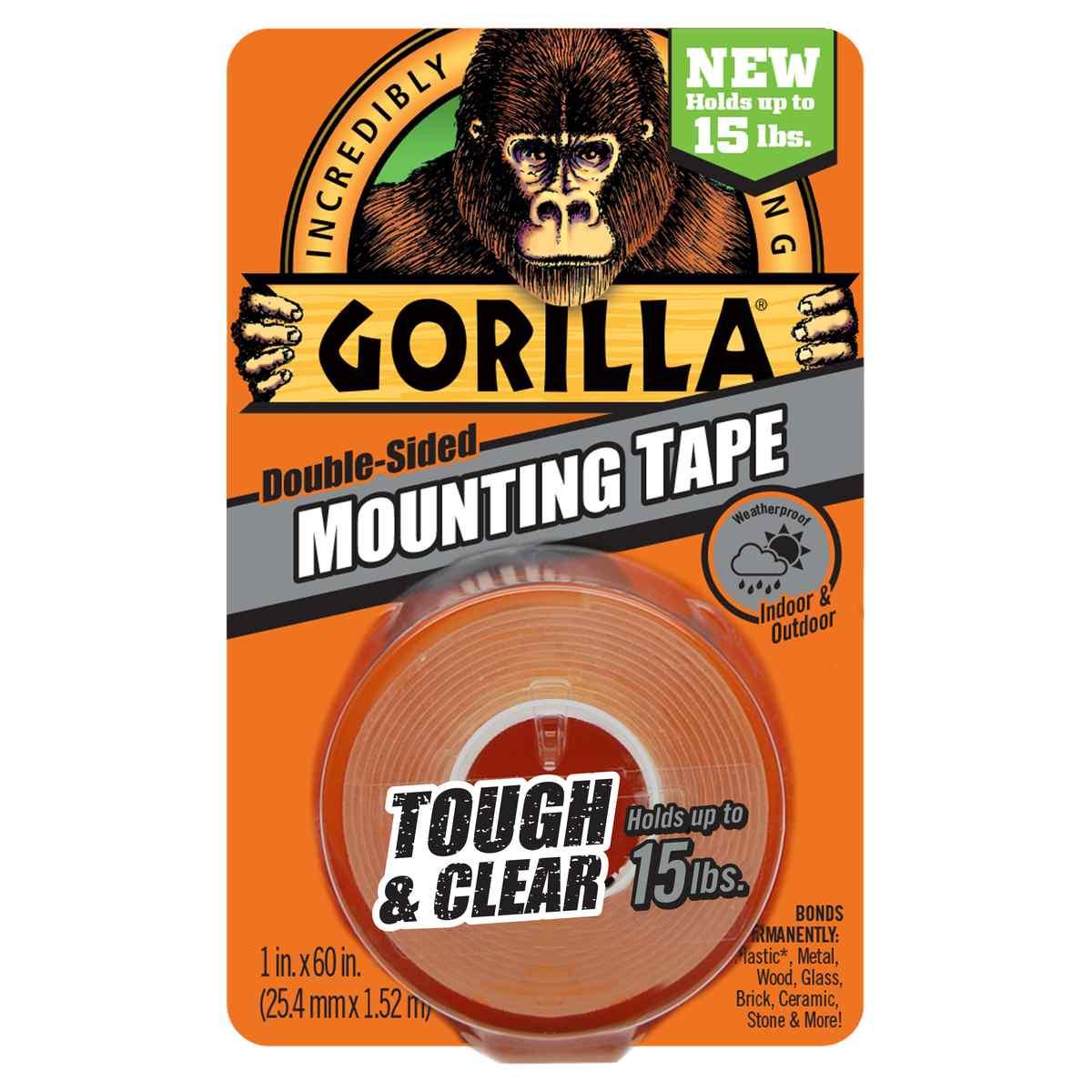GORILLA DOUBLE SIDED TAPE 1 x 60