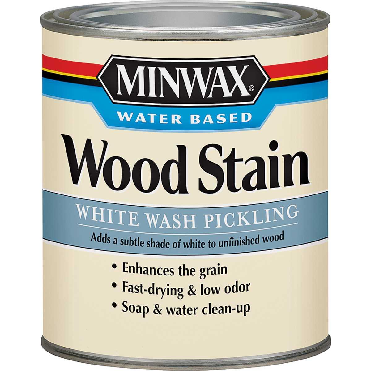 Color Wash White Wash Transparent Layering Color Water-Based Interior Wood Stain 1 Quart
