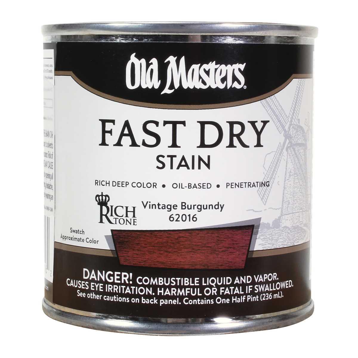 Om Vintage Burgundy 62016 FastDry .5 Pt