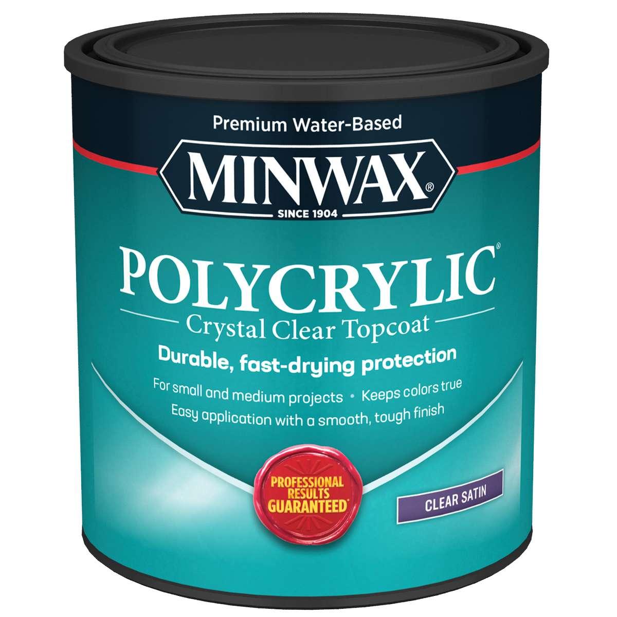 1-qt Satin Polycrylic