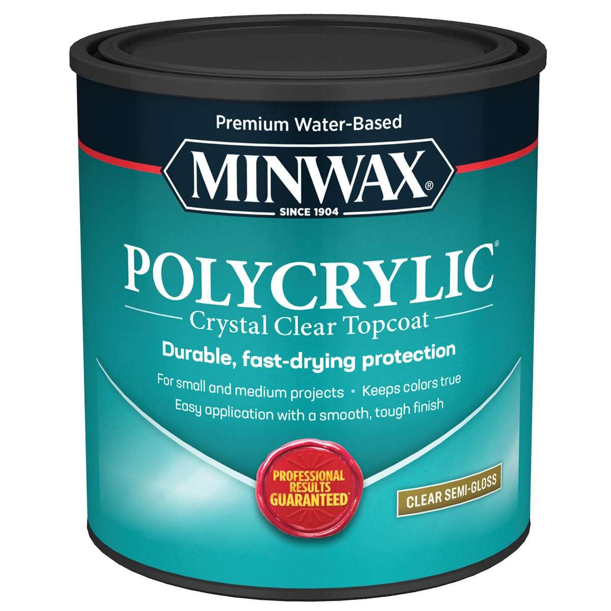 1-qt Semi-Gloss Polycrylic