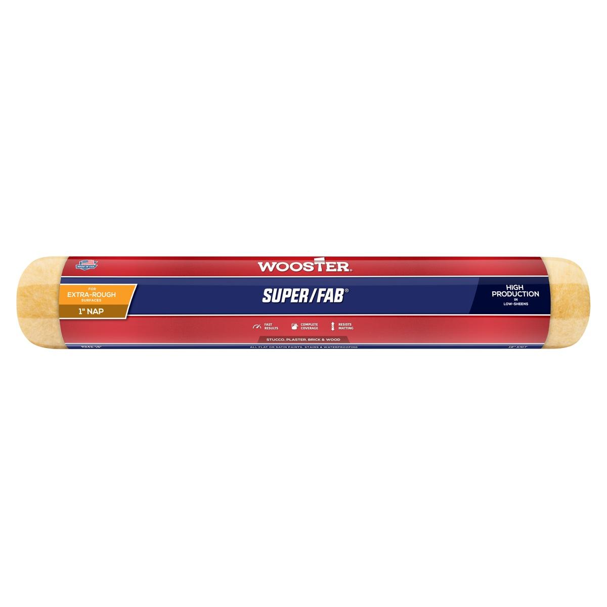 18-in x 1-in Super Fab Paint Roller Cover