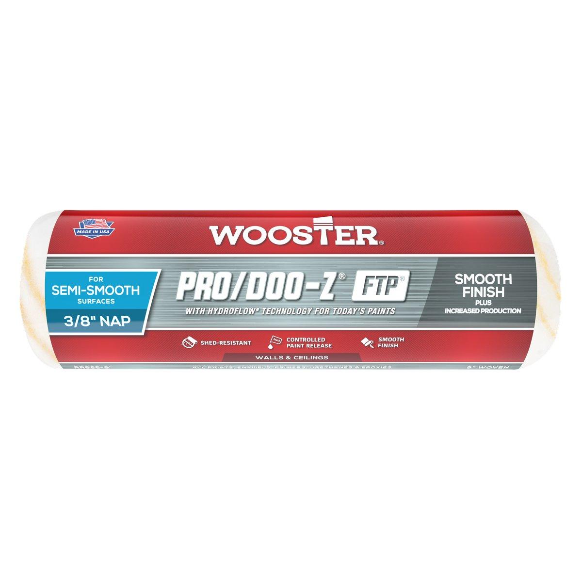 9 in x 3/8 in Nap Pro/Doo-Z FTP Roller Cover
