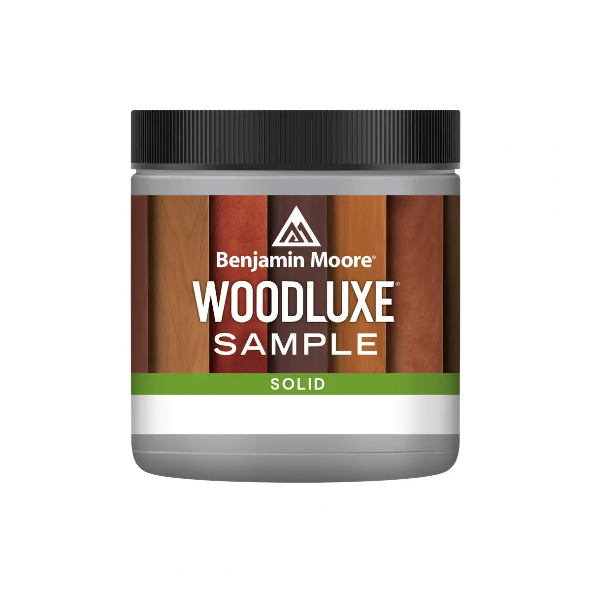 Woodluxe Base 1 Solid Water-Based Deck Siding Exterior Stain Sample 8 oz