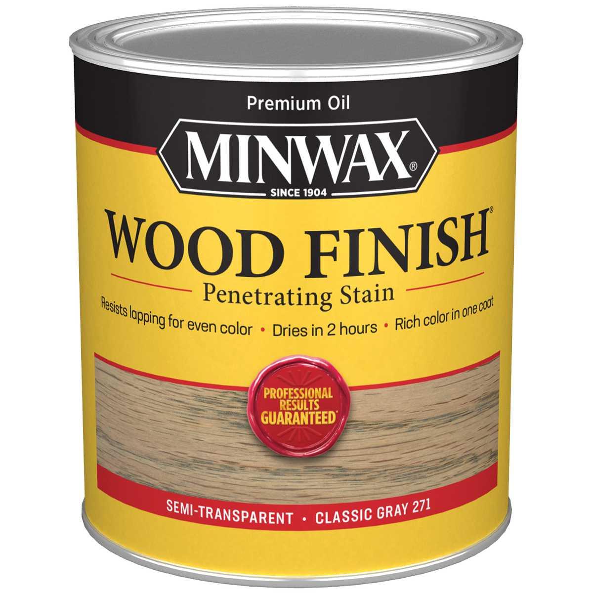 WOOD STAIN CLASSIC GRAY QT