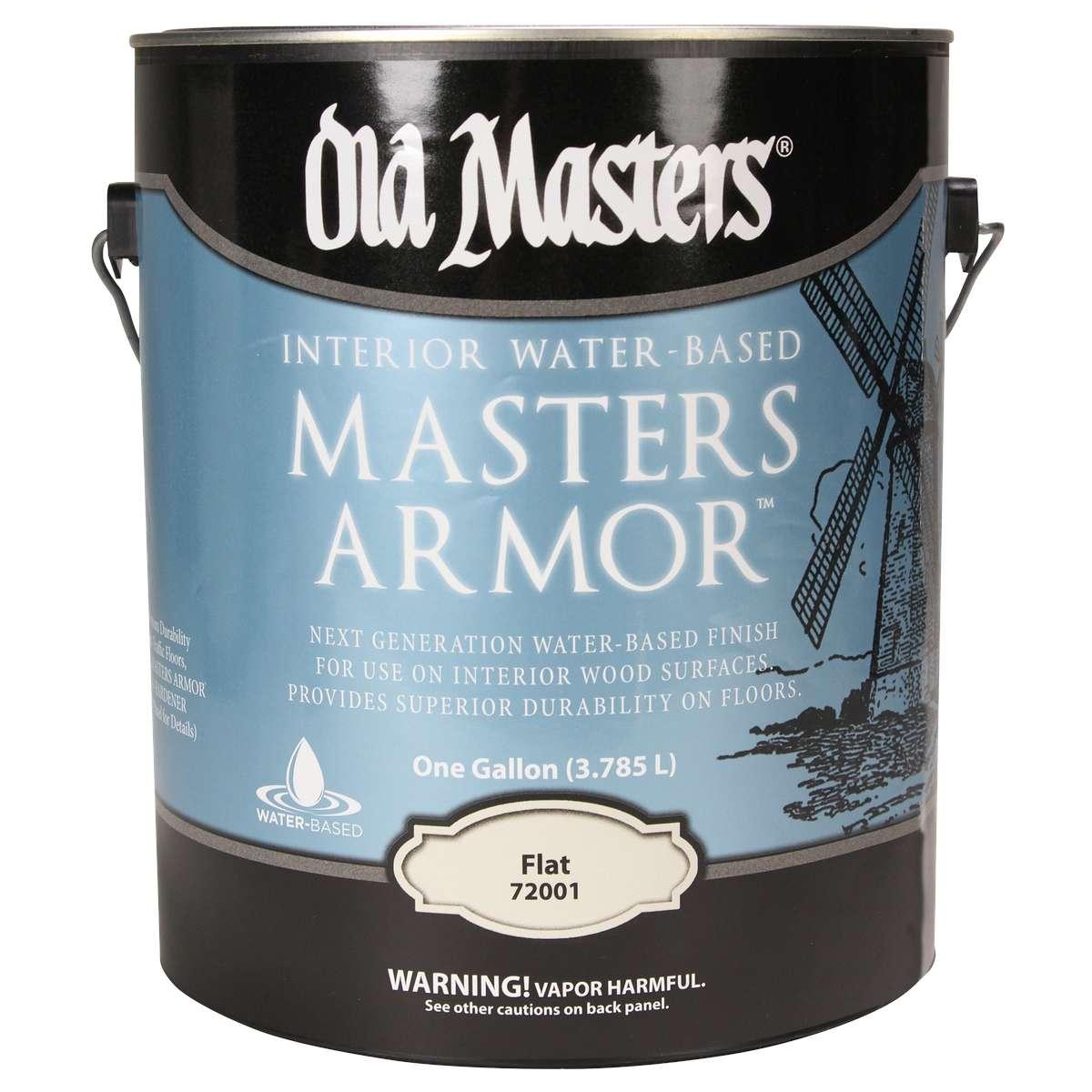 Old Masters 72001 Wood Stain, Flat, Liquid, 1 gal