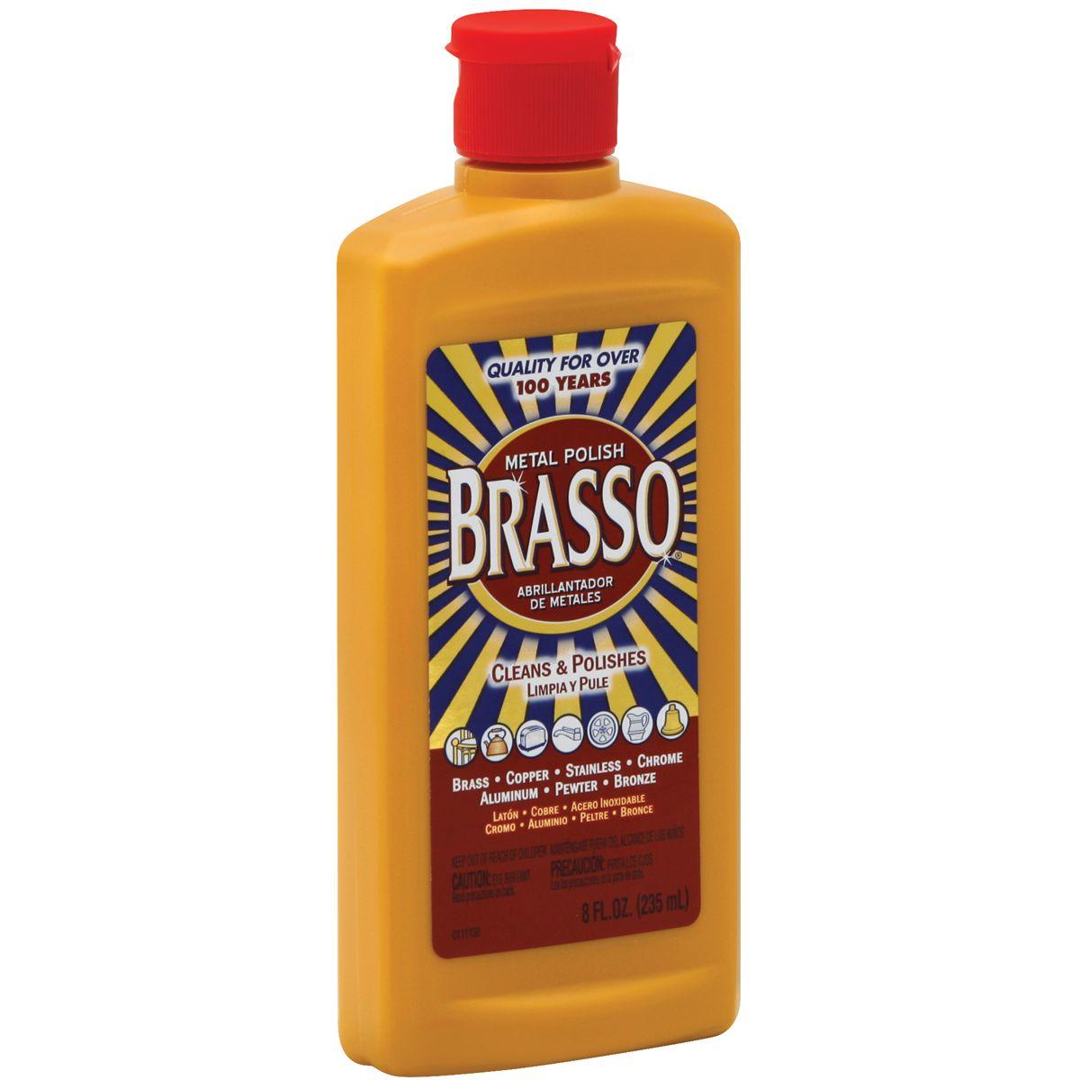 8OZ BRASSO METAL POLISH