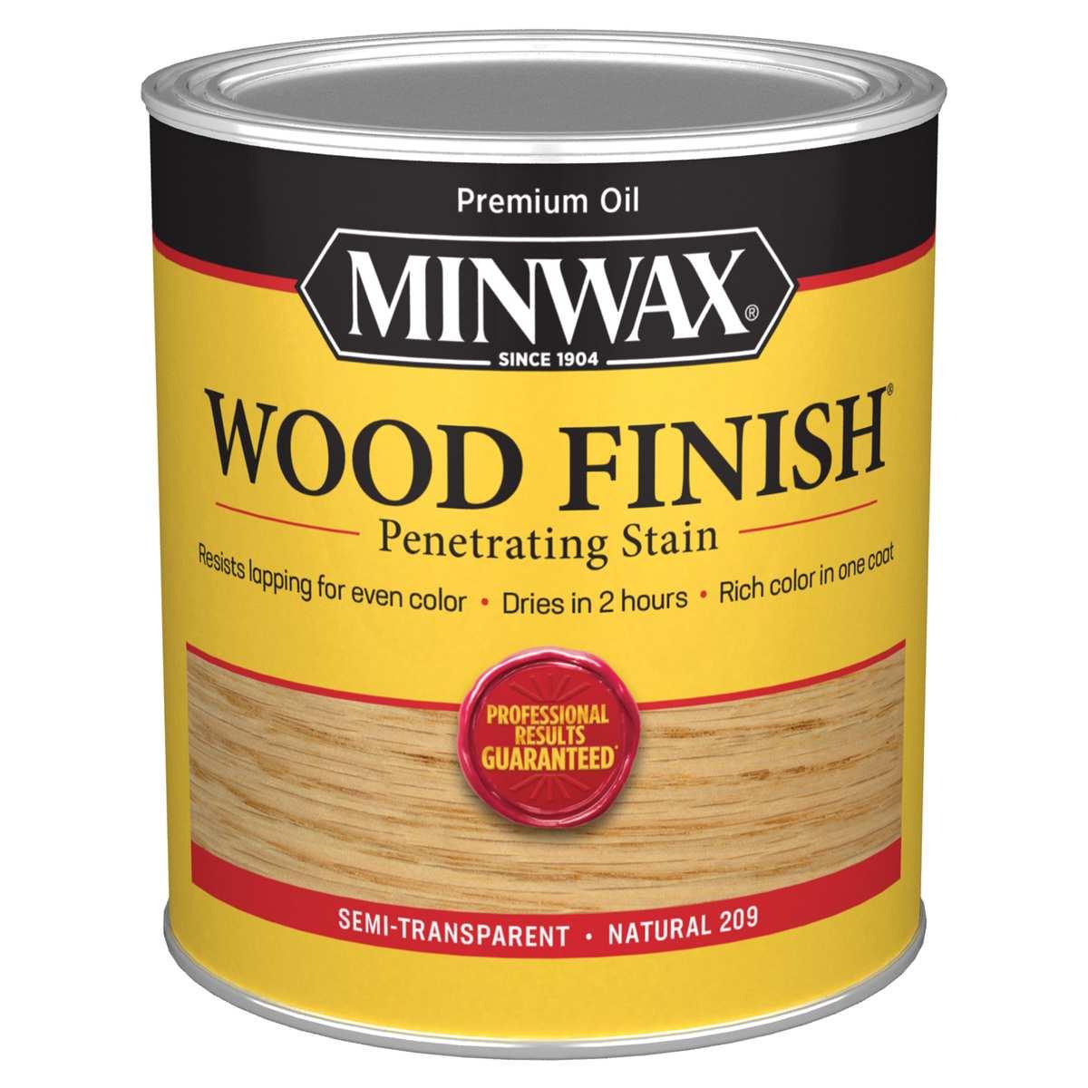 WOOD STAIN NATURAL QT 209