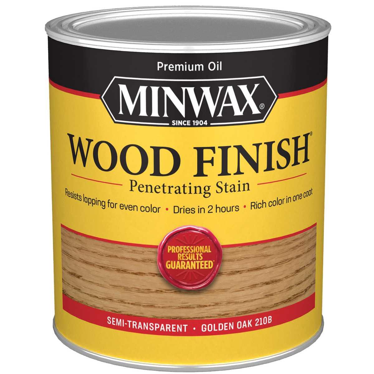 WOOD STAIN GOLDEN OAK QT 210B