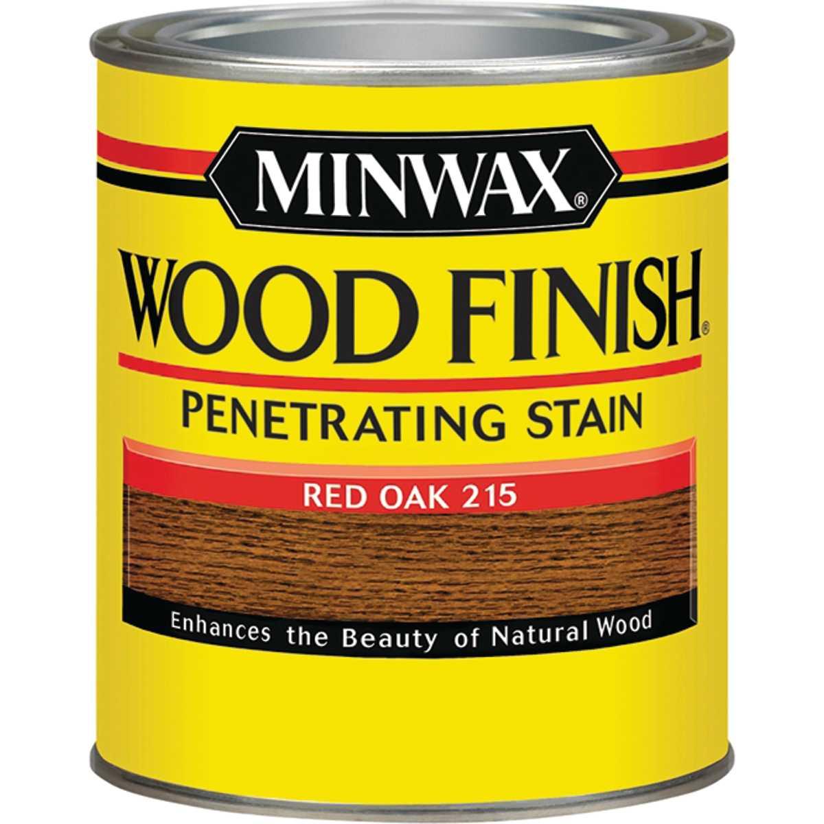 WOOD STAIN RED OAK QT 215
