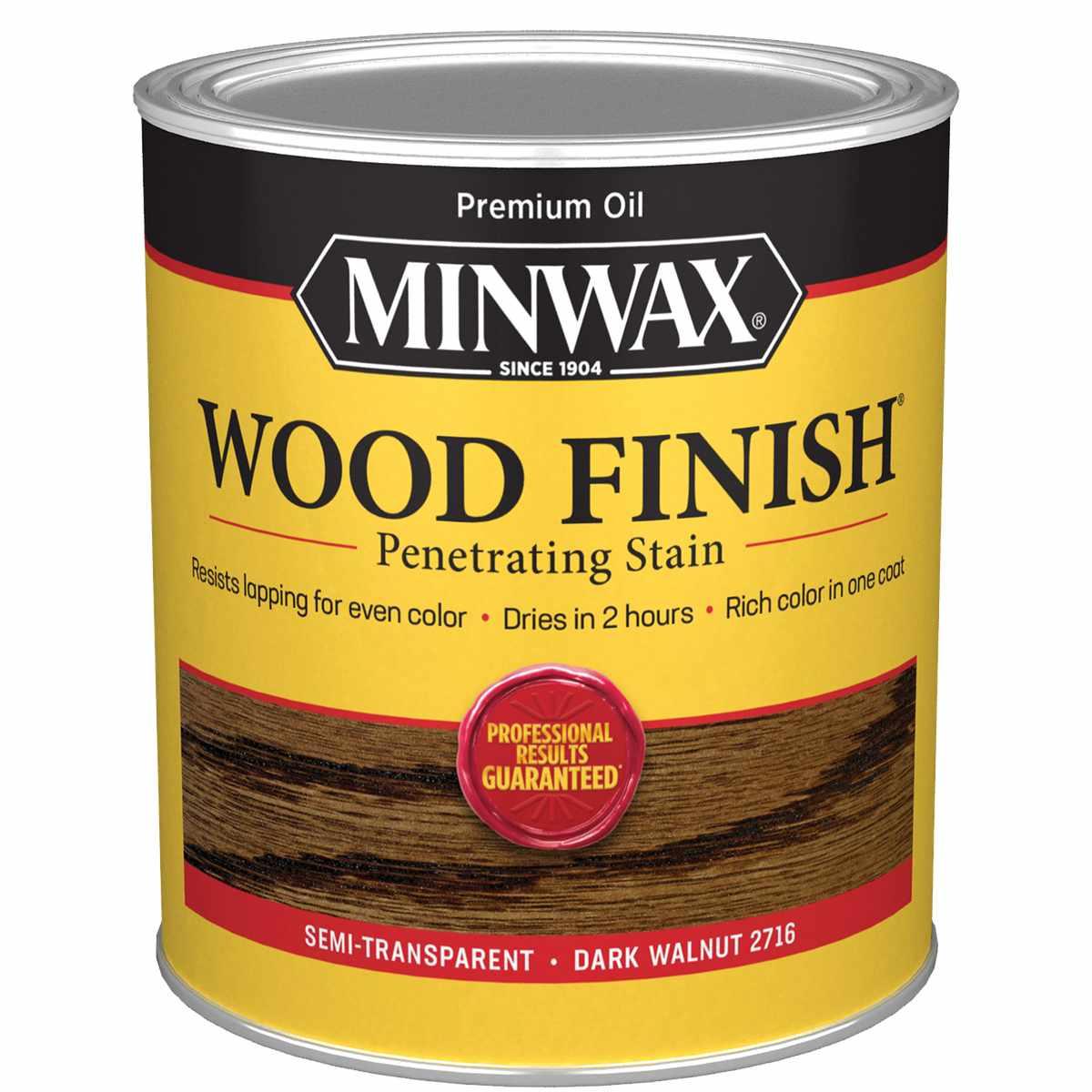 WOOD STAIN DARK WALNUT QT 2716