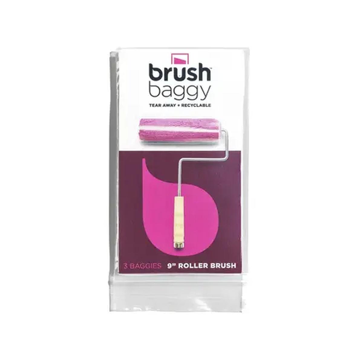 9 in Paint Roller Cover Bags 3 Pack