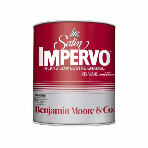 Satin Impervo Low Lustre Black Enamel Quart