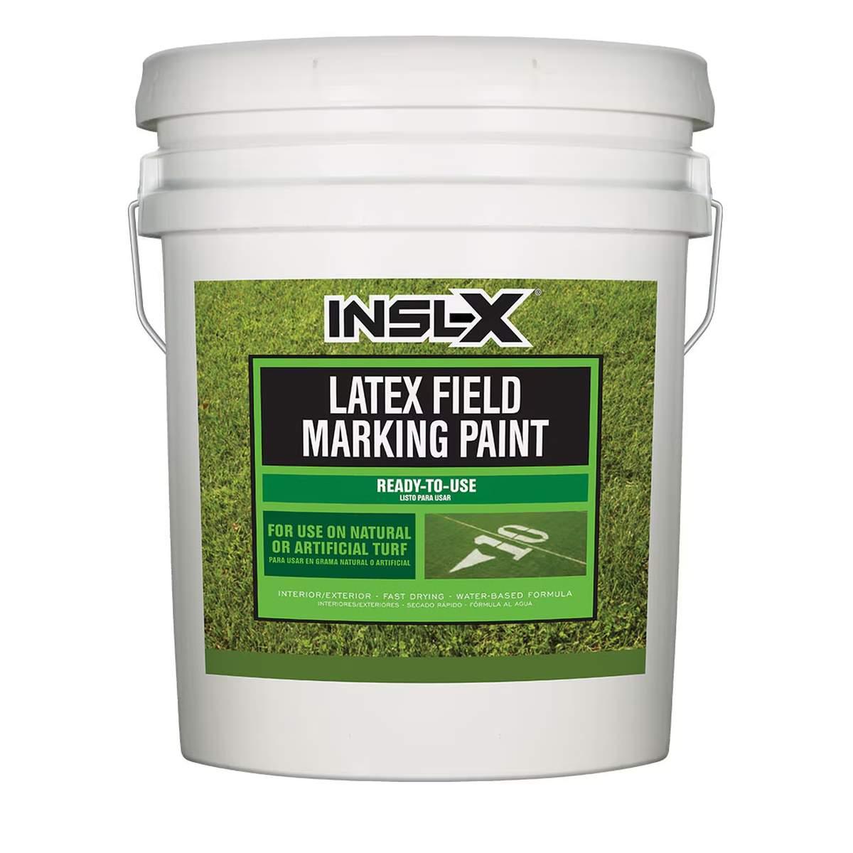 INSL-X Latex Field Marking Paint Flat White 5 Gallons