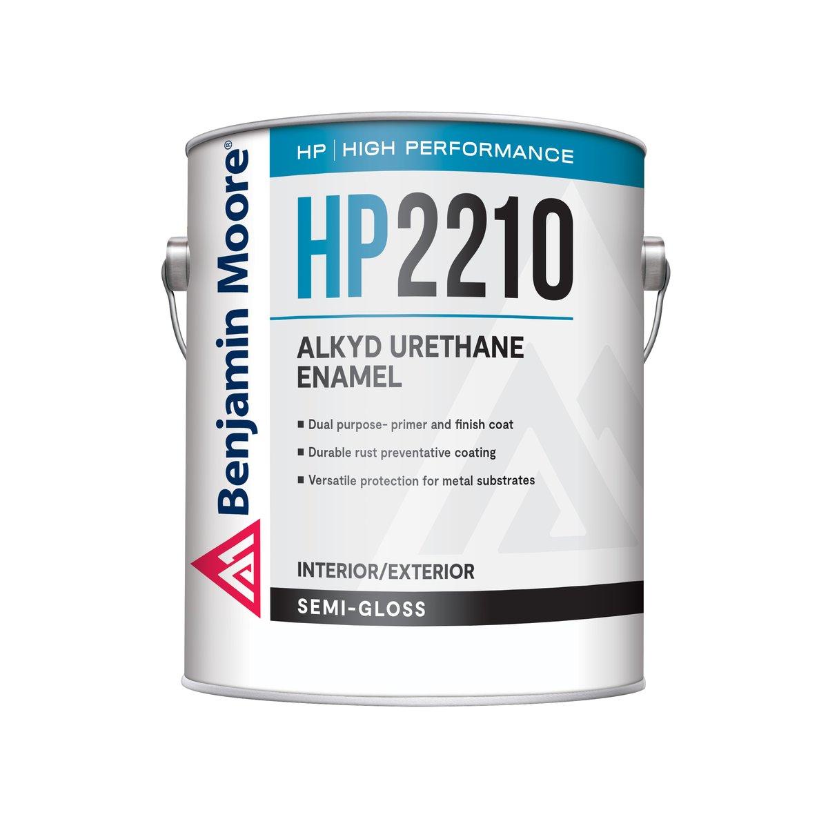 High Performance Alkyd Urethane Enamel Semi-Gloss White 1 Gallon