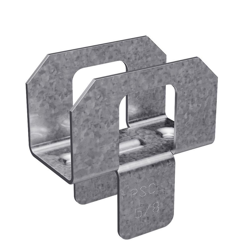 PSCL 5/8-in 20-Gauge Galvanized Panel Sheathing Clip 250 Pack