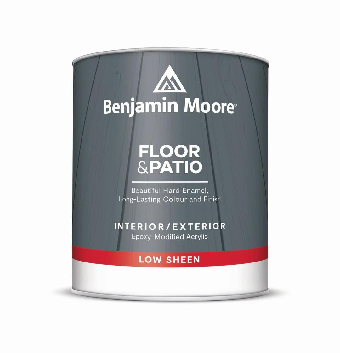 Floor & Patio Latex Enamel Low Sheen White 1 Quart