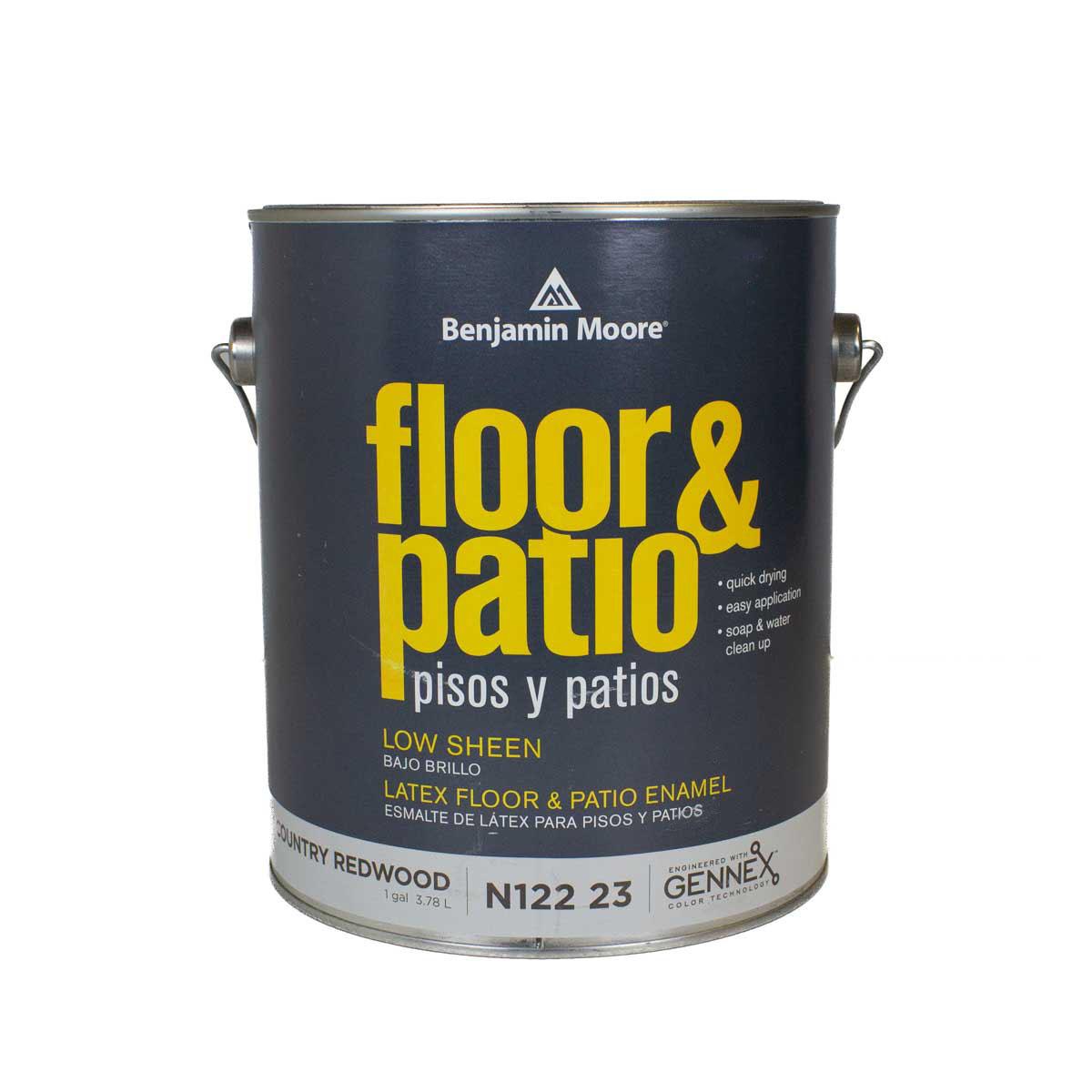 Floor & Patio Latex Country Red
